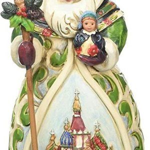 Jim Shore Russian Santa Ornament